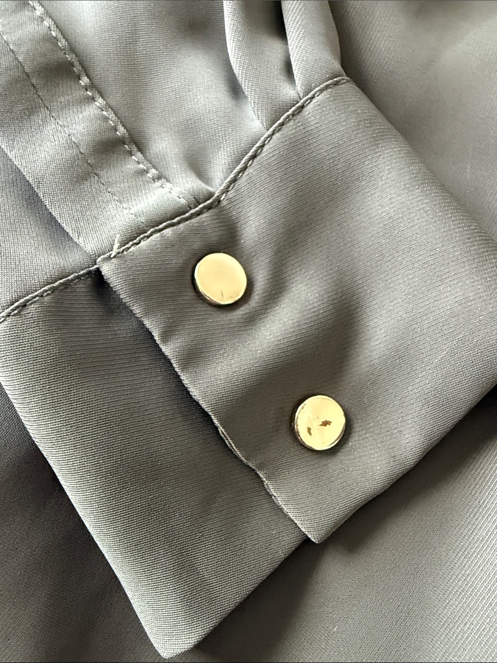 H&M Olive Utility Button-Tab Tunic - Picture 7 of 7